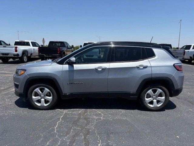 Used 2018 Jeep Compass Latitude with VIN 3C4NJCBB5JT272082 for sale in Snyder, TX