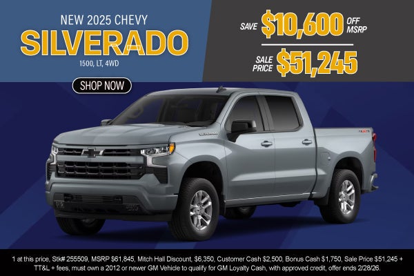 New 2025 Chevy Silverado 1500